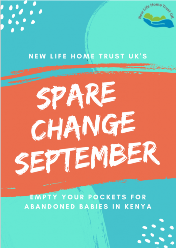 Spare Change September - Fundraising campaign - New Life Home Trust UK